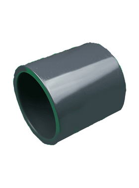 塑料灰色直通直接 国标给水管配件直通 直通 63mm DN50 2寸