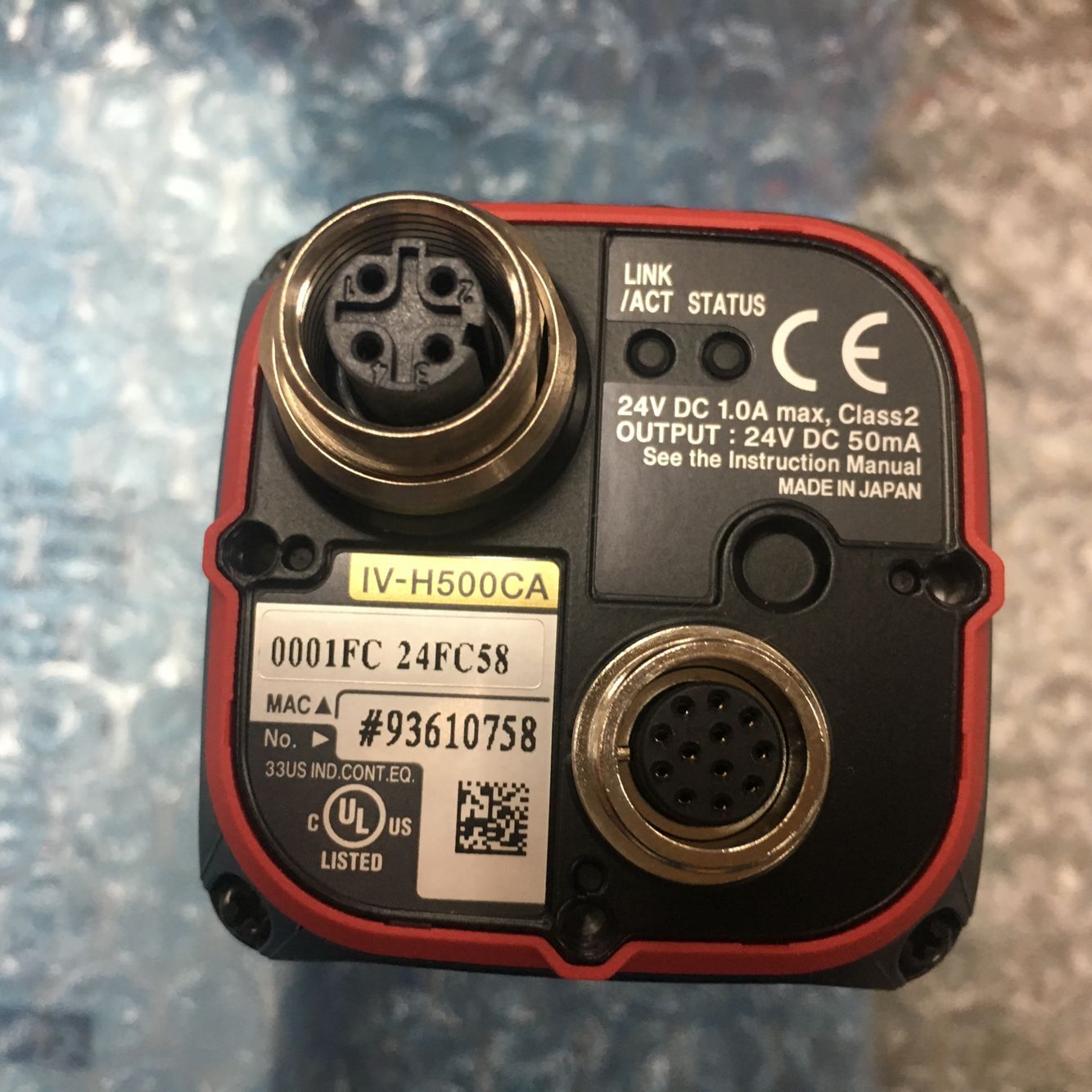 询价全新原装正品基恩士KEYENCE图像识别传感器 IV-H500CA 现货议