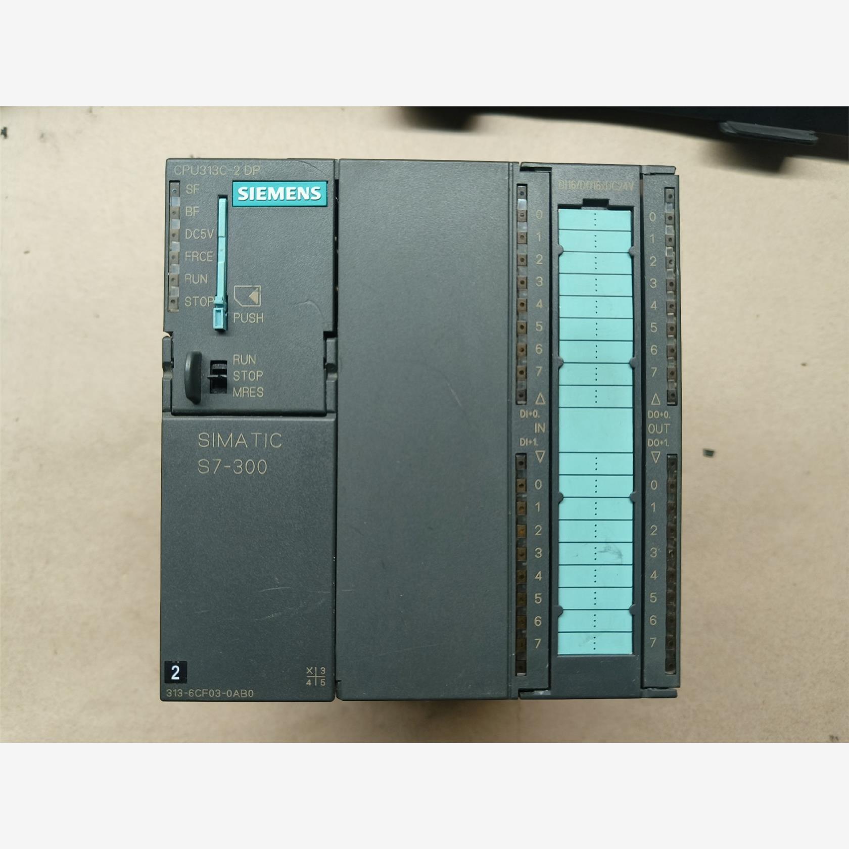 西门子6ES7313-6CF03-0AB0，二手拆机，原装正
