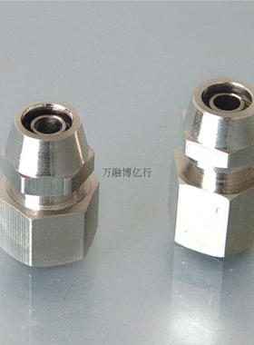 气管快拧接头PC快速接头内牙快宁直通内丝快拧接头4MM6MM8MM10MM