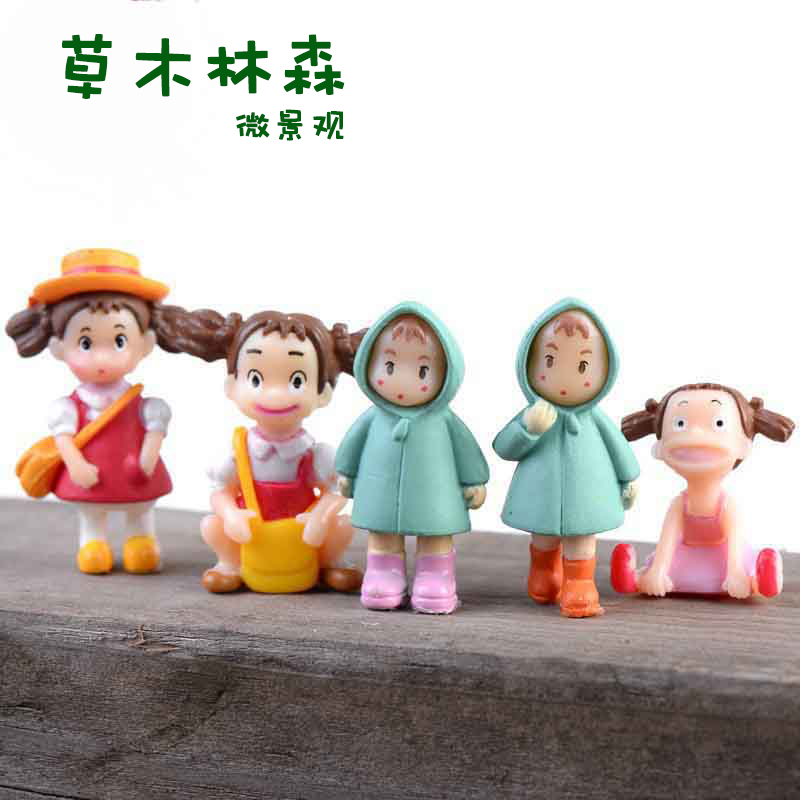创意卡通雨衣小梅公仔玩