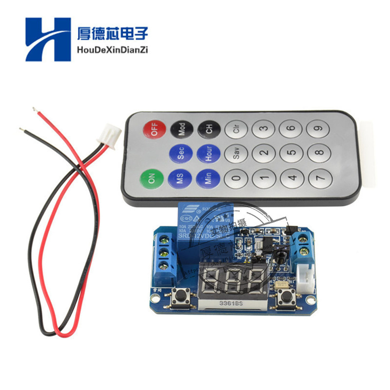红外遥控定时器延继电管