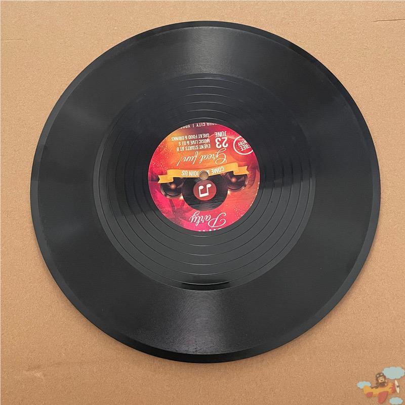 复古工业风黑胶唱片碟片模型道具墙饰壁饰酒吧创意怀旧装饰品摆件