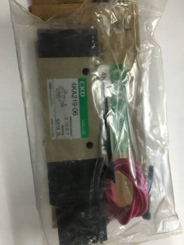 全新原装CKD电磁阀4KA219-06，220V