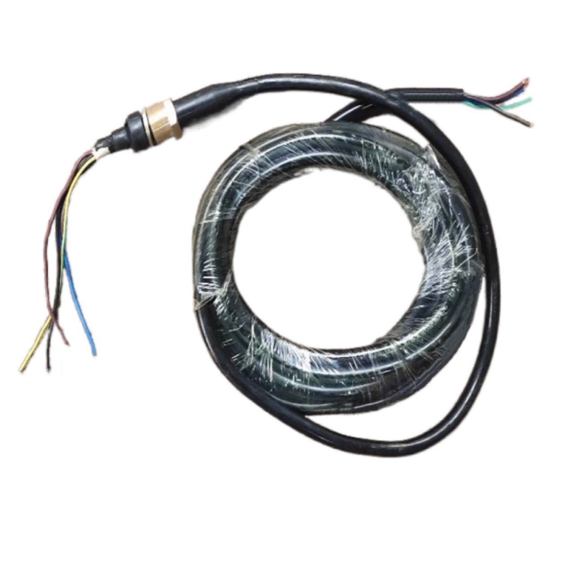 潜水泵电源线2.2-3-15KW污水泵三相四芯电源线 3*1.5/2.5/4/6平方