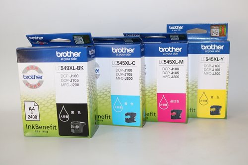 原装正品 兄弟LC549XL BK 墨盒545XL彩色 DCP-J100 J105 MFC-J200
