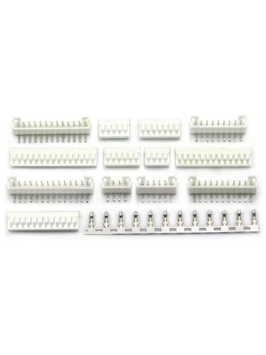 PH2.0接插件间距2.0MM连接器插头+弯针座+端子2P/3/4/16P