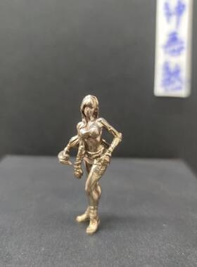 纯铜蒂法手办动漫二次元迷你游戏终幻想tifa人偶模型世界小摆件