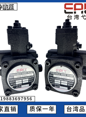 台湾弋力EALY叶片泵VPE-F20D/F30D/F40D/F12D/F15D-10/油泵叶片泵