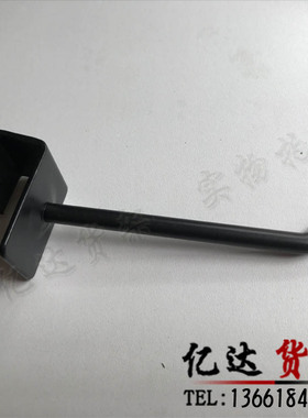 黑色定制挂钩 方管勾 电镀 超市货架  挂勾 钢管钩卡方管 方通钩
