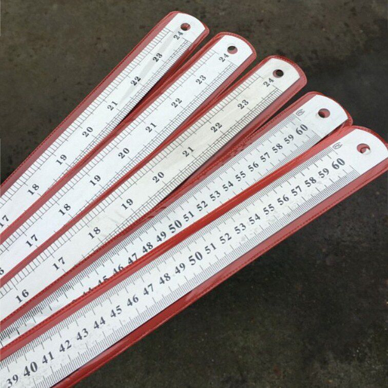 不锈钢钢尺60cm 钢板尺60公分 钢直尺600mm 教学仪器