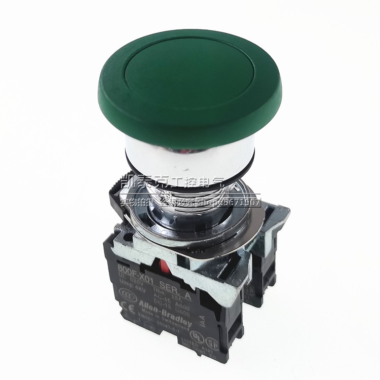 AB罗克韦尔蘑菇头按钮头800FM-MM43 800FM-MM45