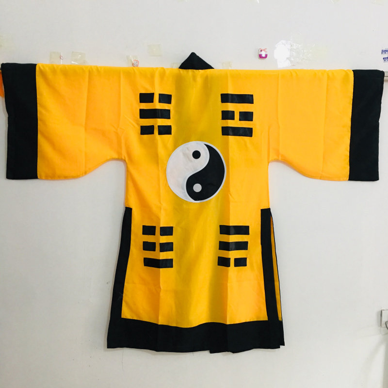 衣服道士服装法衣道服道袍长袍 八卦衣太极八卦经衣