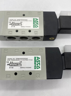 原装ASCO NUMATICS纽曼蒂克电磁气阀 YB3BA4522G00040电磁阀