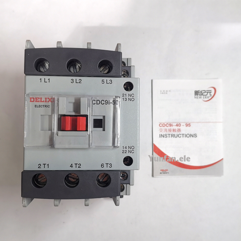 德力西CDC9i-5011 50A AC220V 50Hz 交流接触器CDC9I5011M