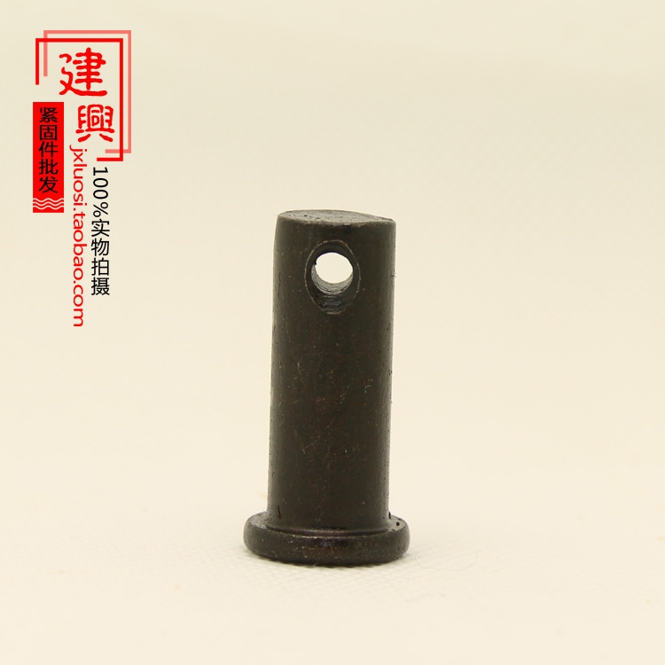 销轴平头带孔型定位插子