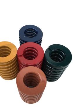 65MN日标模具弹簧黄/蓝/红/绿/棕色模具巨行压簧6--60MM规格齐全
