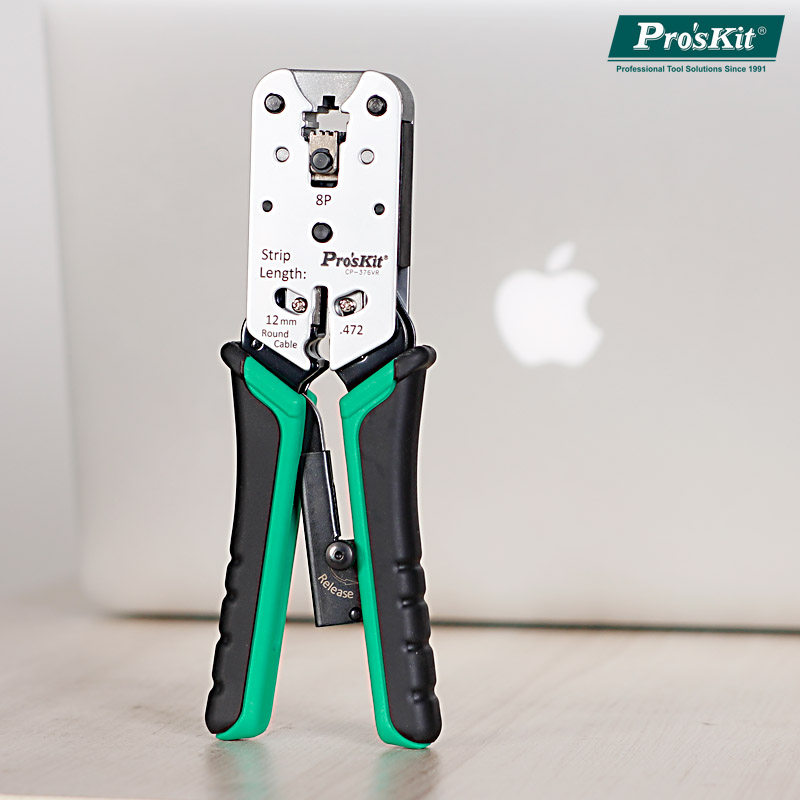 进口宝工专业级网线钳8P网络专用水晶头压接钳子锌铝合金钳头