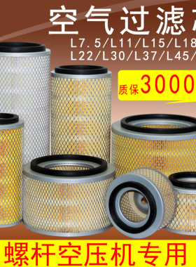 空气滤芯凌格风螺杆空压机L010802-0025/0014/0026/0025 空滤