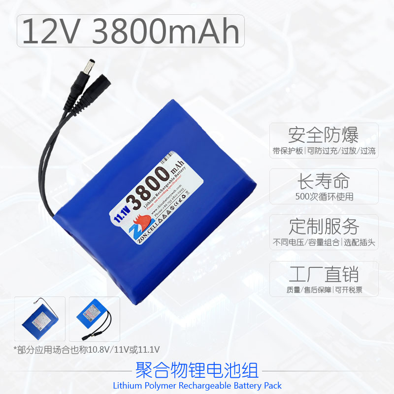 中顺芯聚合物锂电池组路