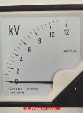42L6 10KV/100V 交流电压表 需要外接电压互感器使用10(12)KV/100