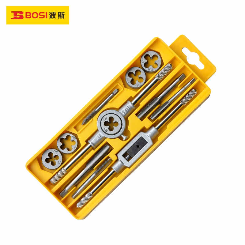 波斯件套丝锥板牙组攻装