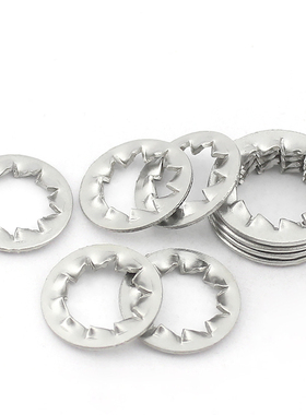 304/316不锈钢DIN6798J内锯齿锁紧垫圈止动垫片M2M2.5M3M4M5~M30