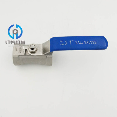 不锈钢球阀一片式内螺纹