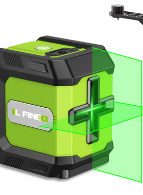 LFINE激光水平仪精度绿光2线12线16线3D4DLASERLEVEL高精度红外线