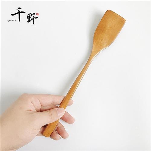 家用木质煎铲木铲子小木铲小号煎鸡蛋煎鱼厨房迷你小煎铲宿舍锅铲图片