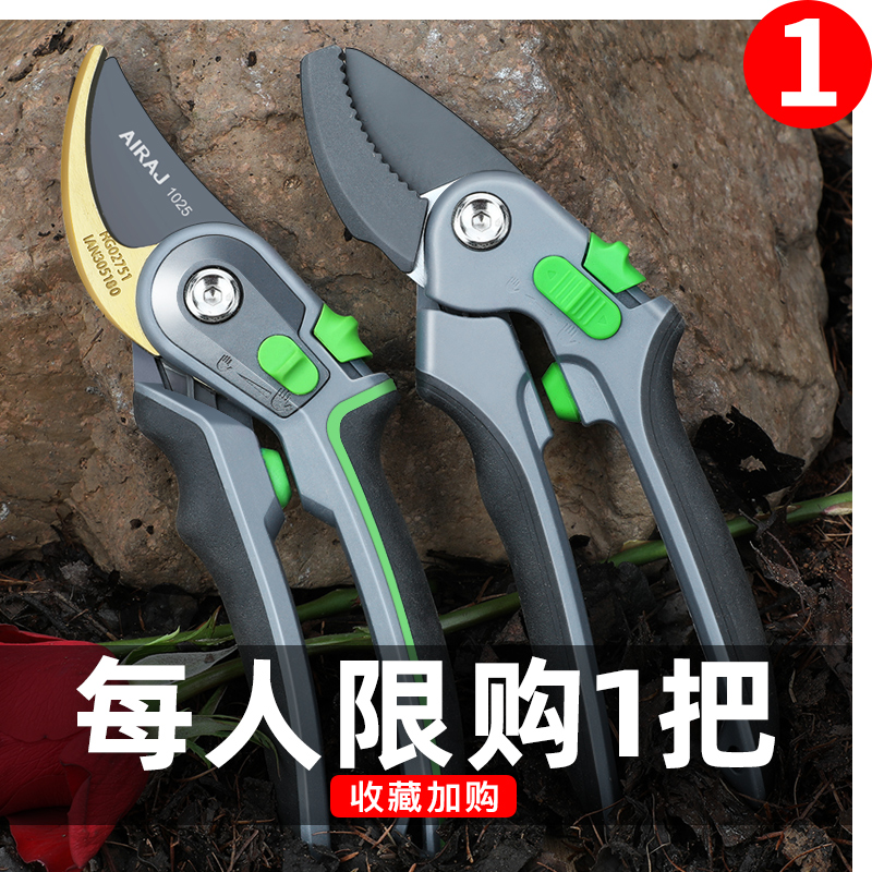 园艺剪刀剪树枝专用剪刀家用修枝剪果树剪花园林园艺剪子德国精工