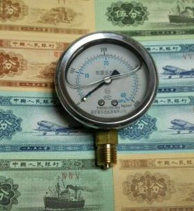 nytnz-601 充油压力计，油压表，防震压力表，液压表0～400kg/cm2