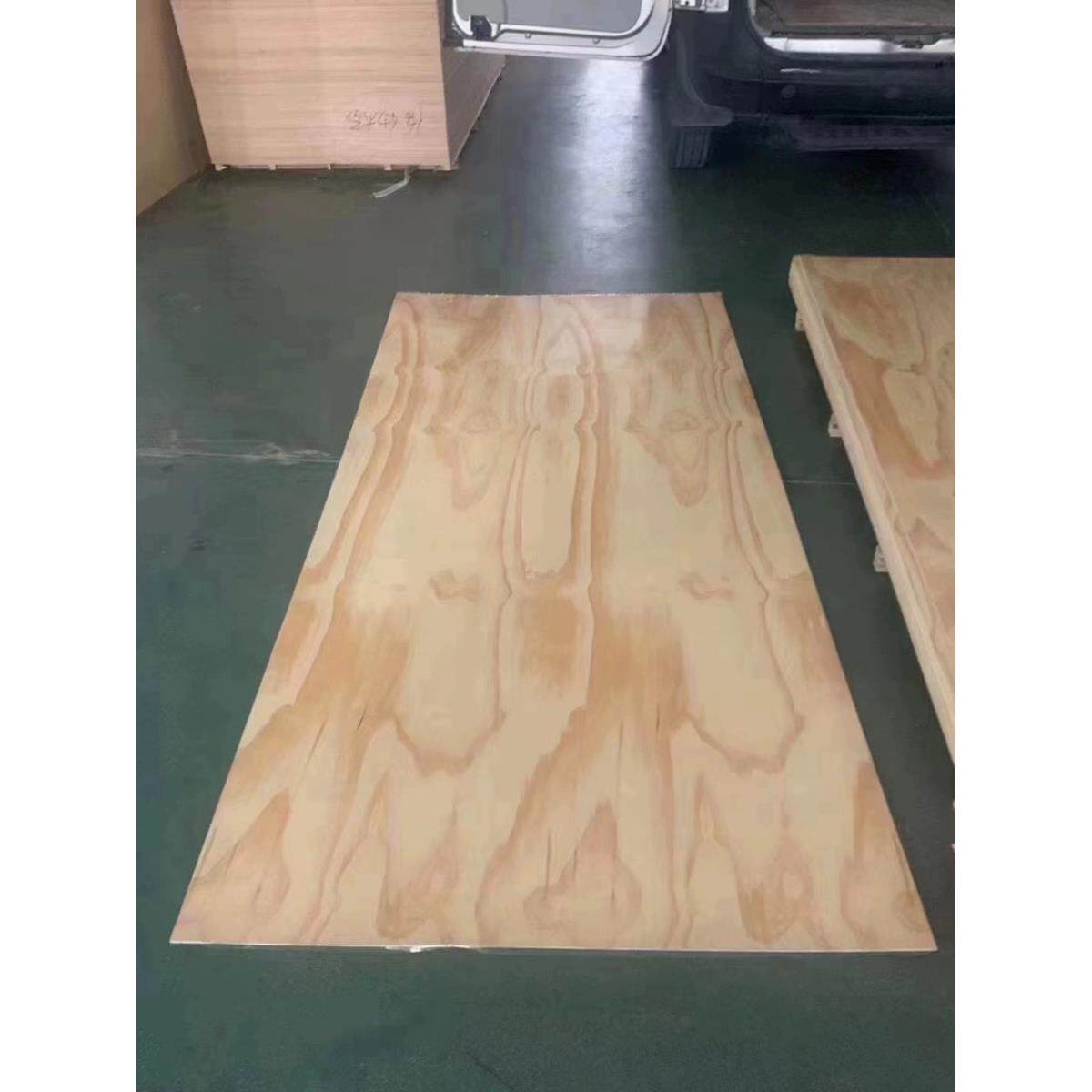 旋切松木饰面板花旗松免漆木饰面落叶松科定板涂装木皮板科定kd板