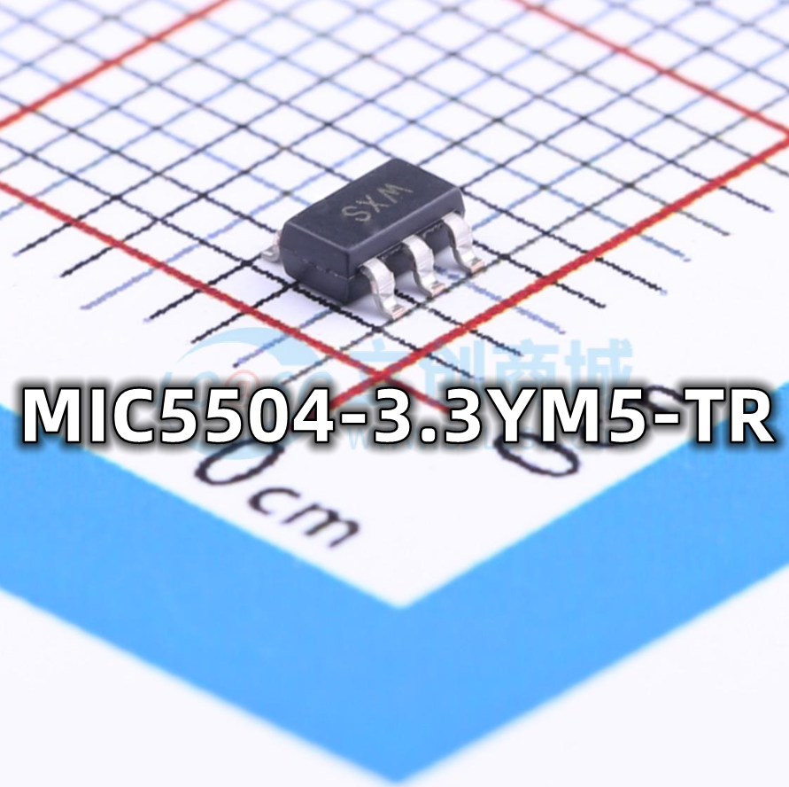 全新原装 MIC5504-3.3YM5-TR 丝印SXM 贴片SOT23-5线性稳压器芯片