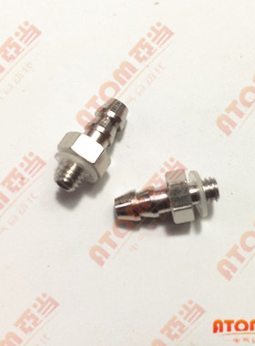 smc气管接头/微型迷你气动接头M3牙接外径4MM气管PC4-M3