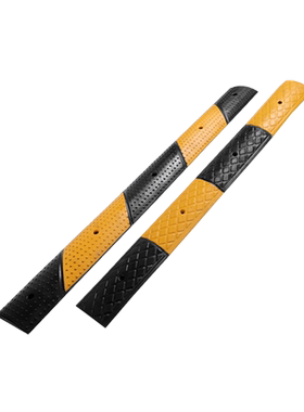 标厚2cm斜坡划线车位黄色条橡胶防撞微型15cm防滑垫分割线减速带