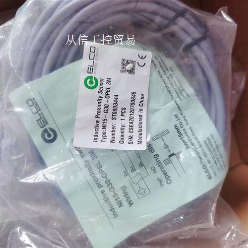 ELCO宜科传感器Ni15-G30-0P6L