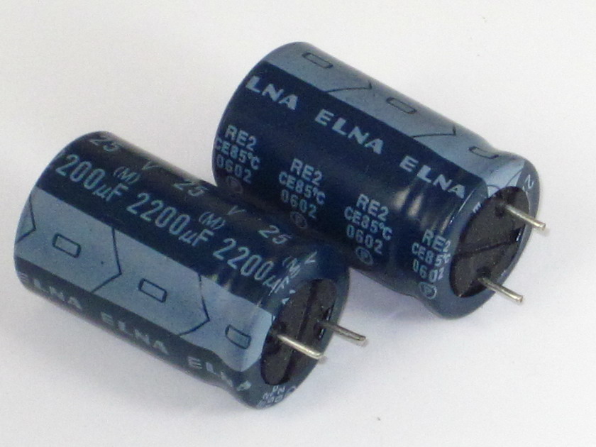 ELNA伊娜 2200UF25V 普通电解电容2200U25V 85℃