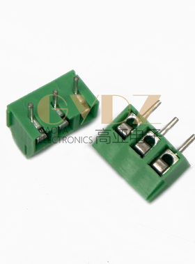 KF350 KF396 3.5mm3.96间距螺钉式PCB接线端子2芯3芯可拼接接插件