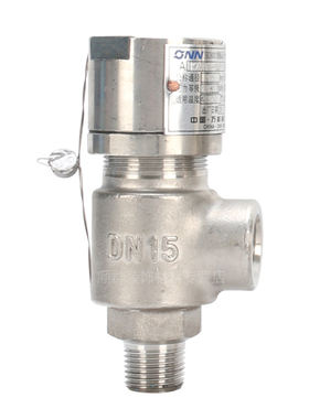 A21W-16P 不锈钢弹簧微启式外螺纹安全阀DN10 15 20 25 32 40 50