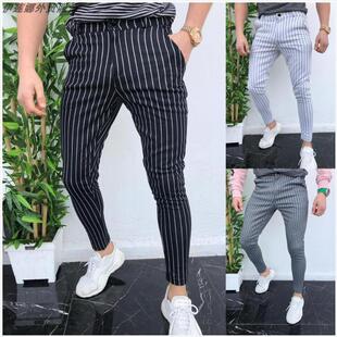 trousers for men pants for men striped pants suit men 男裤