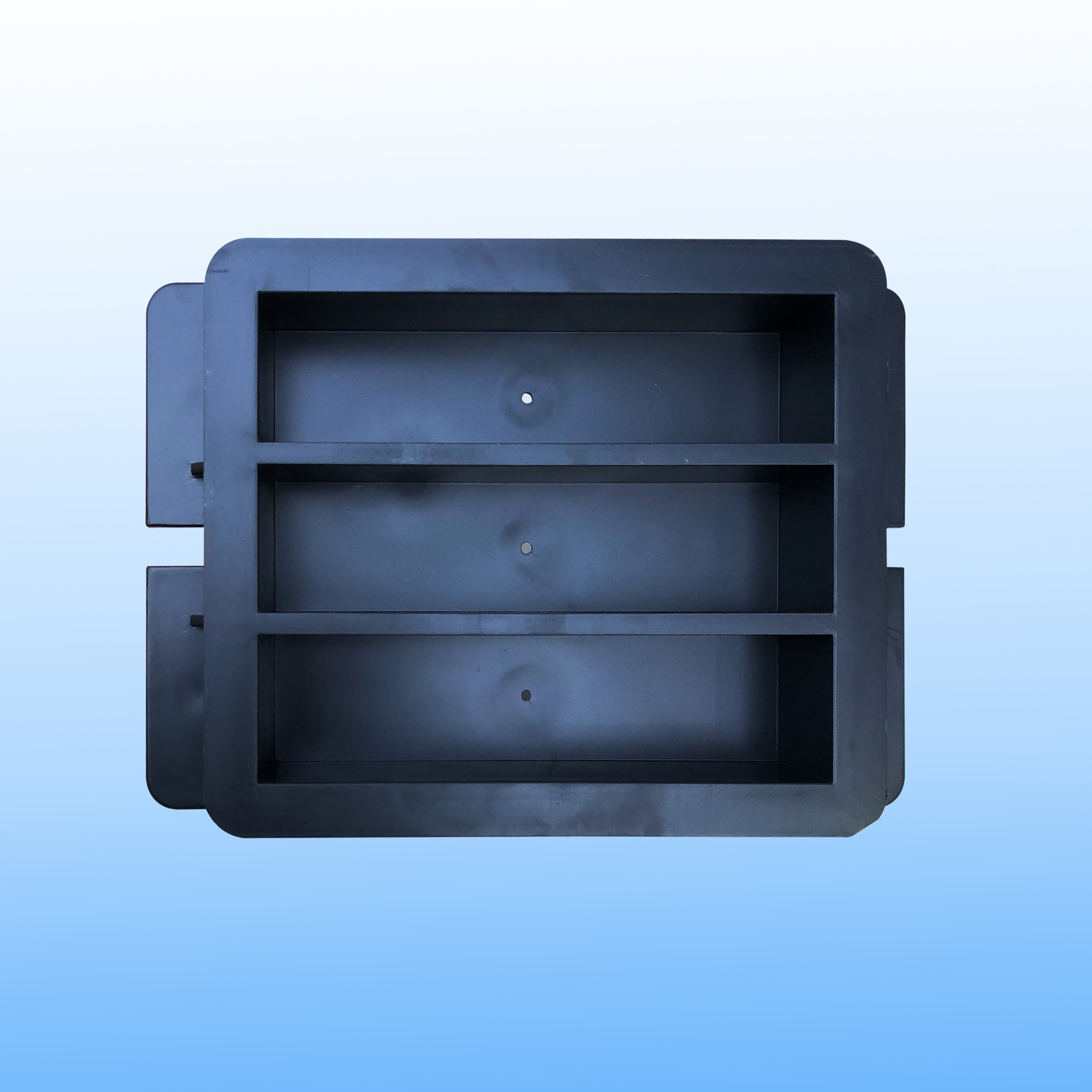 水泥胶砂试模塑料钢制水泥胶砂三联试模40*40*160水泥胶砂模具盒