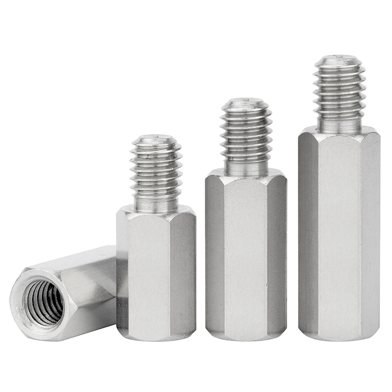 不锈钢单头六角螺柱丝固