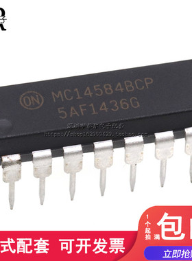 MC14584 原装ON DIP-14 反相施密特触发器 MC14584BCP