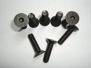 M5 高强度10.9级发黑平头内六角螺丝 沉头内六角螺栓 长度6-50