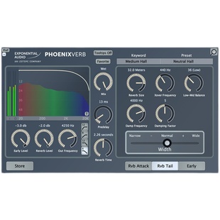 Exponential PheonixVerb 凤凰混响插件专业后期混音 Audio