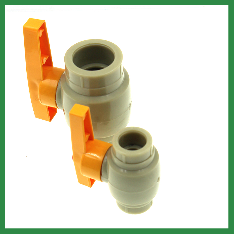 灰色钢芯球阀热熔焊接水