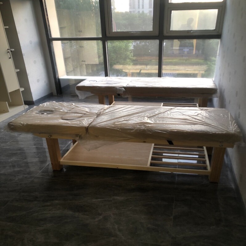 艾灸床纹绣床实木乳胶床熏蒸床采耳床美体折叠纹绣原始点家用