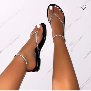 Beach Shaped Sandals Large Bottom Independent Flat Newcomer