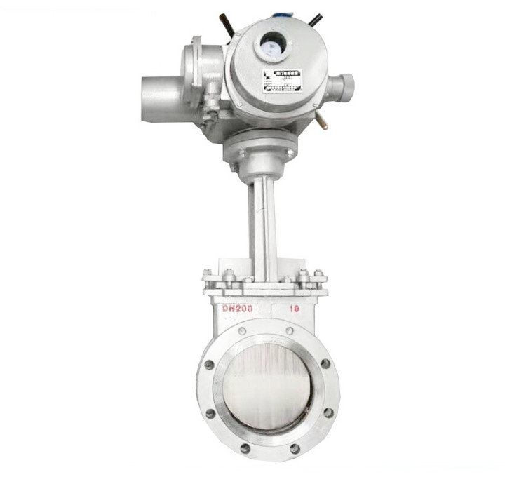 上海沪工电动不锈钢刀闸